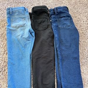 Girls jeggings bundle